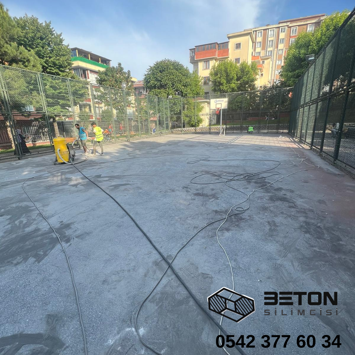 Apartman ve Site Ortak Alan Beton Silim-Ataşehir Beton Silim