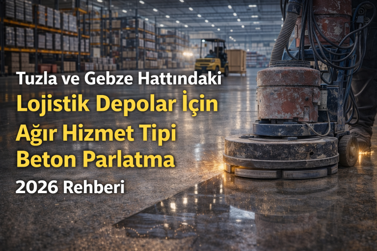 Ağır Hizmet Tipi Beton Parlatma