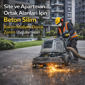 Site ve Apartman Ortak Alanları İçin Beton Silim: Bakım Maliyeti Düşük Zemin Uygulamaları