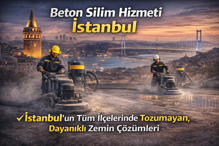 İstanbul’da Beton Silim Hizmeti