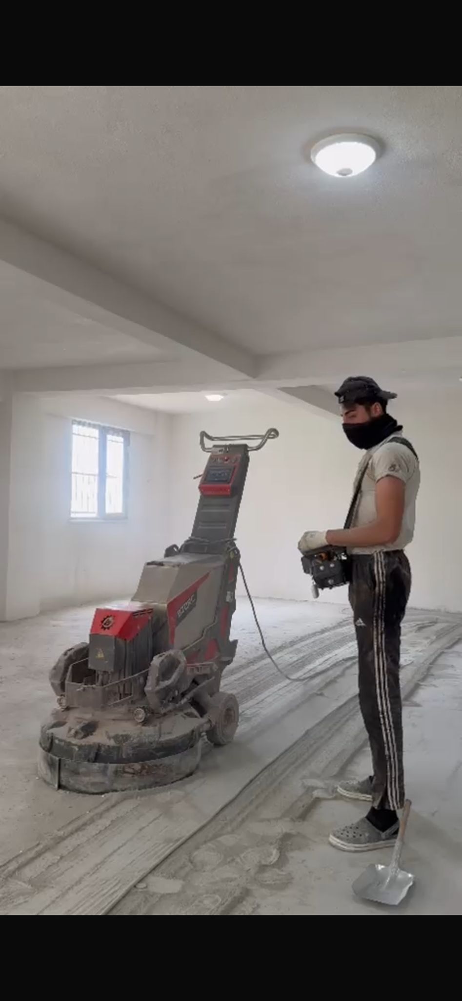 Arnavutköy depo beton silim uygulaması gerçek proje görseli