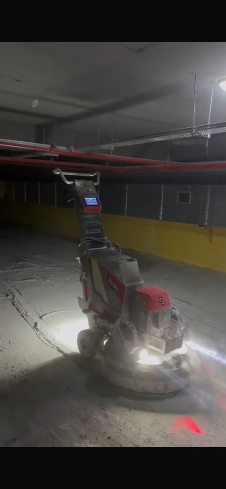 Sefaköy otopark beton silim ve parlatma gerçek proje görseli