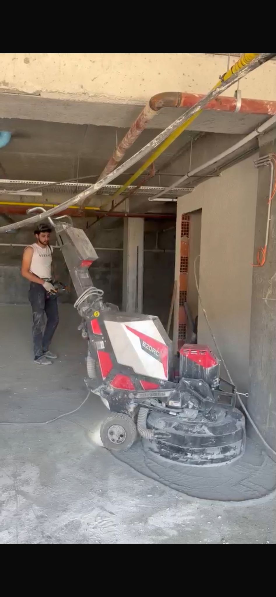 başakşehir  Depo Beton Silimi